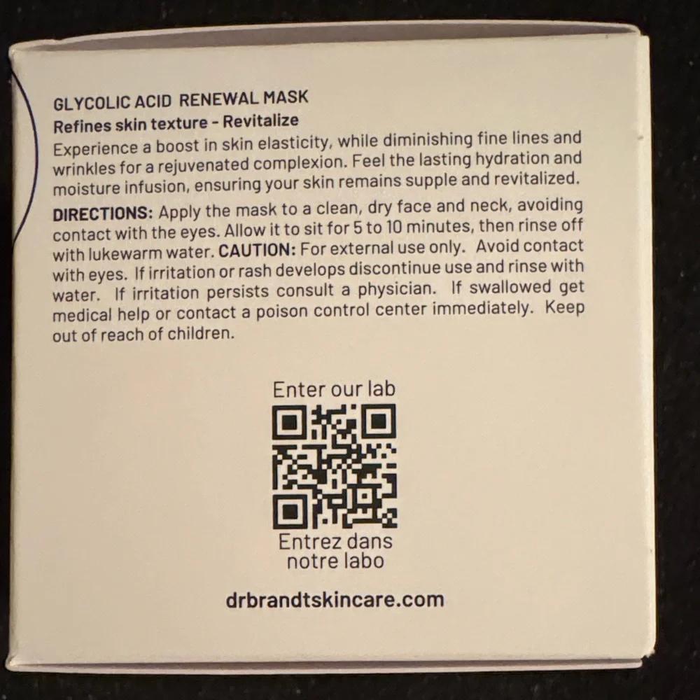 Glycolic Skin Renewal Mask - NIB - Picture 6 of 9
